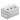 Saucenspender - 3x 3 Liter - Dosierpumpe PP