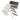 Saucenspender - 3x 3 Liter - Dosierpumpe PP