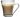Bormioli Rocco Oslo - tasse à cappuccino 22 cl avec support métallique - (24 pièces)