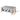 Grill combiné à gaz avec 3 brûleurs 11 kW, 650 x 570 x 270 mm