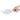 Plats ovales à oreilles blancs 204 x 115mm Olympia (Lot de 6)