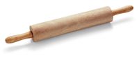 Holz-Teigrolle / Nudleholz, Länge: 45 cm, mit Kugellager 