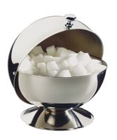 Sucrier sphérique APS n*, Boule à sucre avec couvercle roulant, Ø 13,5 cm, hauteur : 15 cm 