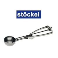 Cuillère à glace Stöckel en acier inoxydable - 1/40 l