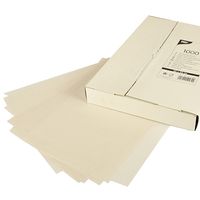 1000 feuilles de papier d’emballage crème, Papstar, 32 cm x 22 cm blanc