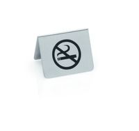 Chevalet, symbole non-fumeur, 5x4cm