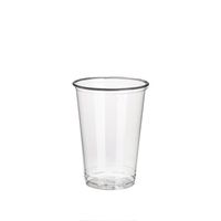 100 gobelets pour boissons froides Papstar, PLA, « pure », 0,2 l, Ø 7,03 cm x hauteur : 9,7 cm, transparent