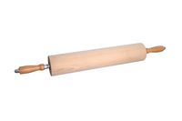 Schneider rouleau à pâtisserie en bois avec poignées en bois et roulement à billes de précision 45 cm
