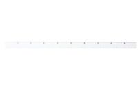 Schneider Polystyrol Backlineal flexibel 980 x 50 mm, weiß