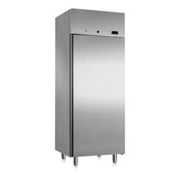 Marecos Softline Edelstahl 700 Liter GN 2/1 Kühlschrank mit Umluftkühlung