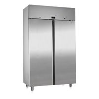 Marecos Softline Edelstahl 1400 Liter GN 2/1 Kühlschrank mit Umluftkühlung