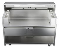Zanussi Gekühltes Kochtresen-Element für Frontcooking-Station Serie Easy Cooking Pro für 3 elektrische Tischgeräte 230V