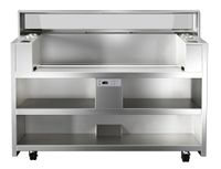 Zanussi Neutrales Kochtresen-Element für Frontcooking-Station Serie Easy Cooking Pro für 3 elektrische Tischgeräte 230/400V