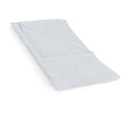 Serviette de bain en tissu éponge blanc - 100 x 150 cm