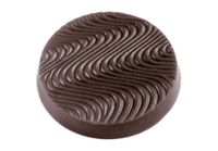 Schneider Schokoladen-Form "Keks mit Prägung" Ø 39 x 5 mm, 3 x 6 Stk.