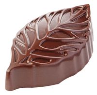 Schneider Schokoladen-Form "Blatt" 44,5 x 26 x 13,5 mm, 3 x 7 Stk.