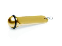 Schlüsselanhänger Simple Zinkguss 110 x 30 - Gold