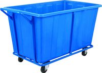 Wäschesammelwagen WANNE PE - blau Auslaufartikel