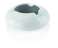 Cendrier coupe-vent en porcelaine de 12,8 cm de diamètre