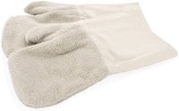 Paire de gants chauffants, beige, 40 cm