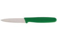 Couteau de cuisine professionnel avec manche coloré HACCP-, lame 8cm, couleur : vert