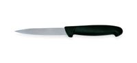 Couteau de cuisine professionnel avec manche coloré HACCP-, lame de couteau utilitaire 10cm, couleur : noir