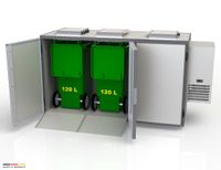 Refroidisseur de déchets Hefa 3 x 120L