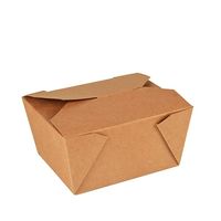 Papstar  Pure  Lunchbox; Pappe - 50 Stück - 750 ml 
