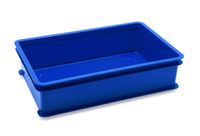 Teigballenbehälter / Stapelkasten für Teigwaren, blau