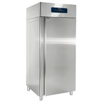 Mastro Bäckereitiefkühlschrank 850 Liter aus Edelstahl, 56x 600x400 mm, -10°/-20°C