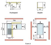 NordCap Huckepack-Tiefkühlaggregat FAL-009 für Zellen bis 7,5 m³ Kühlvolumen