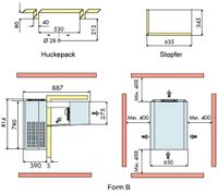 NordCap Huckepack-Tiefkühlaggregat FAL-012 für Zellen bis 11 m³ Kühlvolumen
