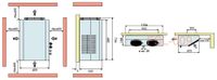 NordCap Split-Tiefkühlaggregat FSL-009 für Zellen bis 7,2 m³ Kühlvolumen