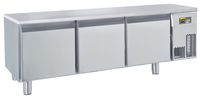 NordCap Tiefkühltisch GTTO 3-460-3T mit 3 Türen