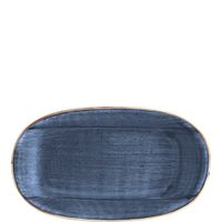 Bonna Premium Porcelain Aura Dusk Gourmet Platte 24 x 14 cm, blau