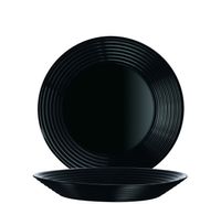 Luminarc Harena Uni schwarz Teller tief 23,5cm - (6 Stück)