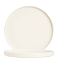 Arcoroc Fjords Cream Teller flach 25 cm, weiß