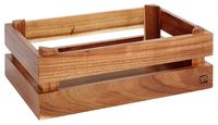 Boîte en bois APS - SUPERBOX- 29 x 18,5 cm, hauteur : 10,5 cm