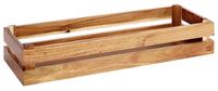 APS Boîte en bois -SUPERBOX- 55,5 x 18,5 cm, H : 10,5 cm