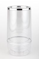 APS Flaschenkühler außen Ø 12 cm, H: 23 cm - transparent