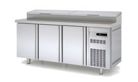 Table réfrigérée avec station de garniture PROFI 200- EN 600 600 x 400