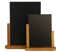 Panneau de table, noir, 30 x 21 cm