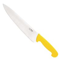 Couteau de cuisine Hygiplas 25cm jaune