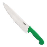 Couteau de cuisine Hygiplas 25 cm vert