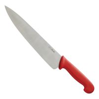 Couteau de cuisine Hygiplas 25cm rouge
