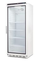 Réfrigérateur Polar 600L, porte vitrée
