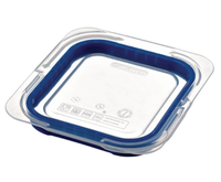 Araven Deckel für GN1/6 Lebensmittelbehälter blau