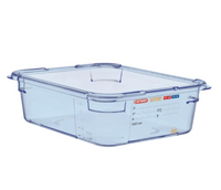 Araven GN1/2 Lebensmittelbehälter blau 100 mm