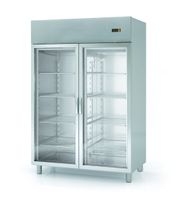 Armoire réfrigérée Profi 1400 GN 2/1 - avec 2 portes vitrées