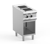 Cuisinière électrique Dexion Lux 700 - 40/73, surfaces de cuisson de cuisson carrées - 5,2 kW